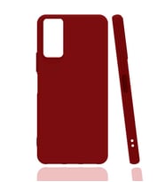 Samsung Galaxy A03S Kılıf Biye Yumuşak Silikon Case (Kırmızı)