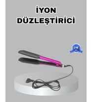 Seramik Plakalı Saç Düzleştirici - Plaka Kilitli Ve Elektriklenme Önleyici