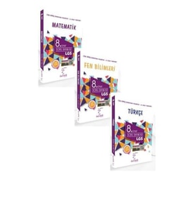 Karekök Yayınları Karekök Yay. Lgs 8. Sınıf Türkçe-matematik-fen Bil. Soru Bakası Seti (3 KİTAP) (Çok Renkli)