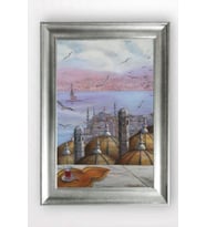GÜMÜŞ ÇERÇEVELİ TABLO A964