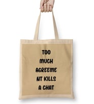 Sarcasm Funny Comment Quotes Gift - Sarcastic Women And Men Humorous Saying Bez Çanta Uzun Saplı