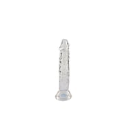 Şeffaf Silikon Gerçekçi Dildo 14cm