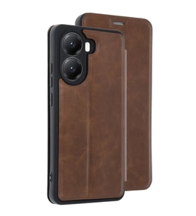 Xiaomi Poco X7 Pro Kılıf Flip Cover - Taba