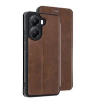 Xiaomi Poco X7 Pro Kılıf Flip Cover - Taba