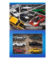 ® Japon Temalı Çoklu Arabalar, 1:64 ölçekli 6'lı metal oyuncak arabalar JBY77