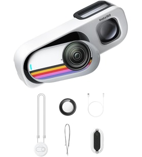 GO 3S Retro Paket Özel Sürüm 128GB Beyaz - Küçük 4K Vlog Kamera,
