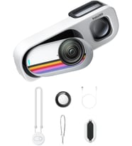 GO 3S Retro Paket Özel Sürüm 128GB Beyaz - Küçük 4K Vlog Kamera,