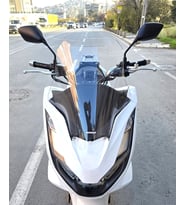 MOTOCAM Honda PCX Ön Cam 2021-2024 Model 47cm Şeffaf Renkli 4mm SPORTİF