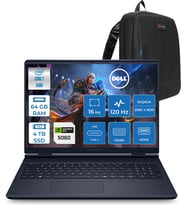 Dell Alienware 16 Aurora AC16250 Intel Core 7 240H 64GB Ddr5 4tb SSD Freedos 8gb RTX5060 16 Inç 2K(2560×1600) Wqxga 120Hz Wva Gaming Laptop AC16250C71615U56NF40 + Zetta Çanta