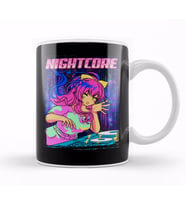 Aesthetic Nightcore Japanese Music Anime Girl EDM Kupa Bardak Porselen