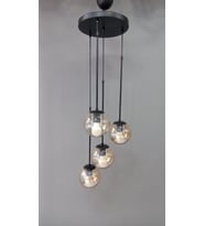 Glob Camlı Bal 4 Lü  Avize