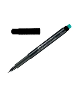 Faber Castell Asetat Kalemi S Siyah
