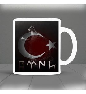 TÜRK KURT AYYILDIZ BASKILI KUPA BARDAK
