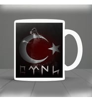 TÜRK KURT AYYILDIZ BASKILI KUPA BARDAK