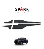 Toyota Hilux 2021- Yılı ve Sonrası Uyumlu Yarasa Kapı Kaplama 4 Parça