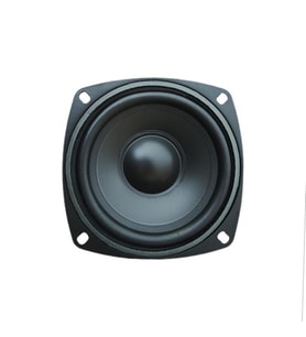 10 cm Çıplak Hoparlör 4" - PW-10.1 (Siyah)