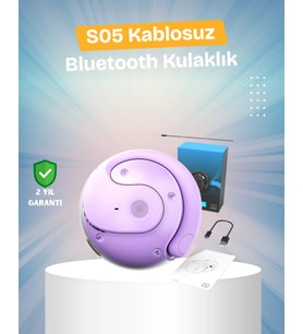S05 Kablosuz Kulaklık – Küçük Kulak Yapılarına Uygun, Kayma Yapmayan Tasarım