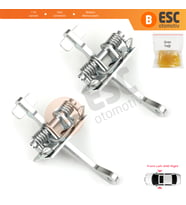 VW New Beetle 9C1 1C1 1Y7 1998-2012 1C0837249C İçin 2 EA Ön Sağ ve Sol Kapı Gergi Yayı