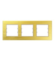 ALG503-21 AsFir Alüminyum Gold Üçlü Çerçeve (Mekanizma Hariç)