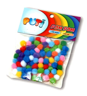 Puti Pon Pon 10Mm 100Lü - 2 paket
