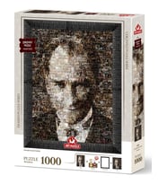 Art Puzzle Mustafa Kemal Atatürk 1000 Parça Çerçeveli Puzzle 5690