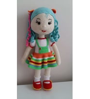 Başak Bebek Amigurumi Organik Oyuncak