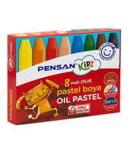Pensan Kidz Pastel Boya 8Li