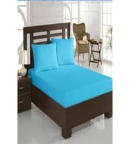 Bebesi Battal Boy 180x200+35 Cm Çift Kişilik Havlu Lastikli Çarşaf Takımı 2 Adet Yastık Kılıfı