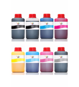 QC Canon PFI 1700 Kartuş Mürekkebi 8 Renk Pro Serisi 500ml  Mürekkep Seti
