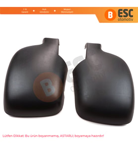 Renault Kangoo 2008-2013 için Sağ Sol Yan Dış Ayna Kapağı 7701068844 7701068842