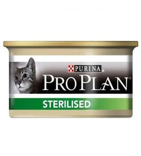Proplan Sterilised Somonlu Kedi Konservesi 85 Gr 24 Adet