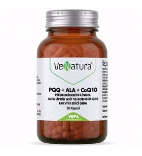 Venatura PQQ+Ala+CoQ10 30 Kapsül