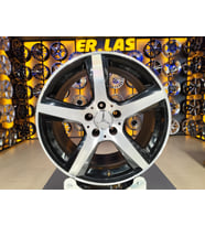 4 Adet MERCEDES ORIJINAL 8.5-9.5*18 5*112 ET48 66.6 BLACK MACK JANT REVİZE EDİLMİŞ (Takım)