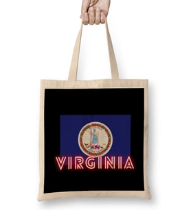 West Virginia art Bez Çanta Uzun Saplı