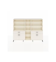Arges Dolap 12 Raflı 2 Çekmeceli 4 Kapaklı 220x30x163 Aytaşı-Aytaşı