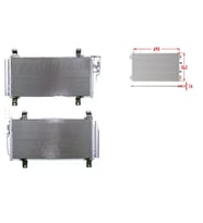 Klima Radyatörü 690x342x16 - GSYD-61-48ZC Wisco - Mazda6 07 Ve Sonrası Uyumlu