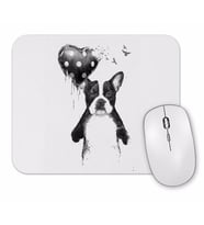 Balloon Dog Pug Köpek Mouse Pad.jpg