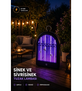 360 Derece Koruma Sağlayan Şarjlı Sivrisinek Sistemi