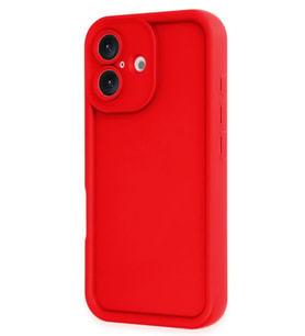 iPhone 16 Kılıf Viera Silikon - Kırmızı