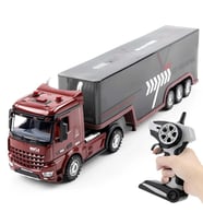 Long Vehicle Kumandalı Işıklı Dorseli Pilli Tır