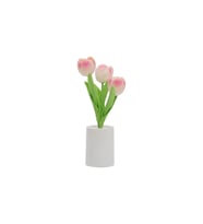Kişiye Özel Işıklı Lale Dekoratif Gece Lambası 27 cm x 9 cm