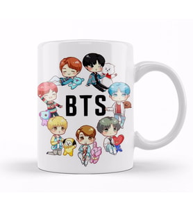 Bts Dna X Bt21 Kupa Bardak Porselen