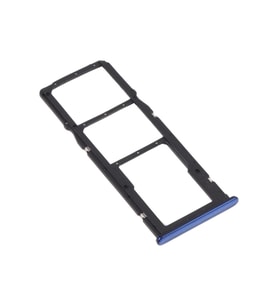 Huawei Uyumlu Y5P 2020 Sim Kart Çekmecesi Sim Yuvası Sim Kart Tepsisi Mavi