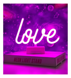 Love Tasarımlı Neon Led  Lamba 30x16 cm