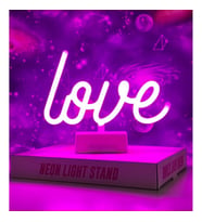 Love Tasarımlı Neon Led  Lamba 30x16 cm