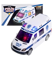 Nessiworld 112 Polis İmdat 3D Işıklı Sesli Polis Aracı