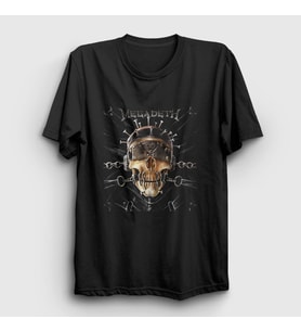 Presmono Unisex Siyah Nails Megadeth T-Shirt 65797tt
