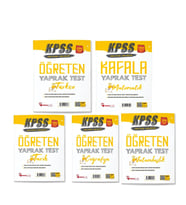 Hoca Kafası KPSS Öğreten Yaprak Test Seti 5 Kitap