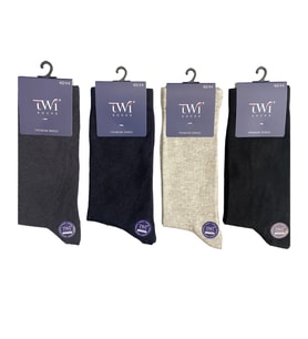Vos Versa Twisocks Pamuk Soket Düz Karışık Çorap 12'li T-2500/560
