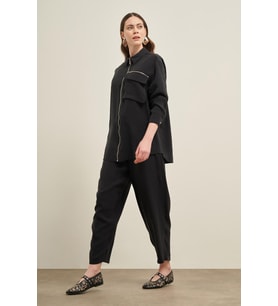 FTZ Women Kadın Modal Takım Siyah 31036